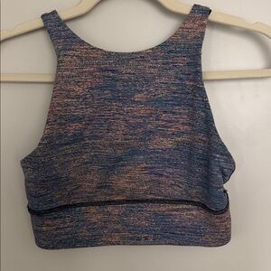 lululemon athletica Blue and Pink Sports Bra